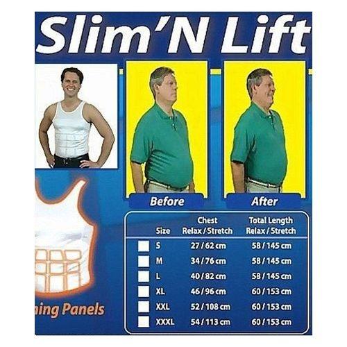 Men’s Compression Tank Top Shapewear Slim Fit Body Support Vest